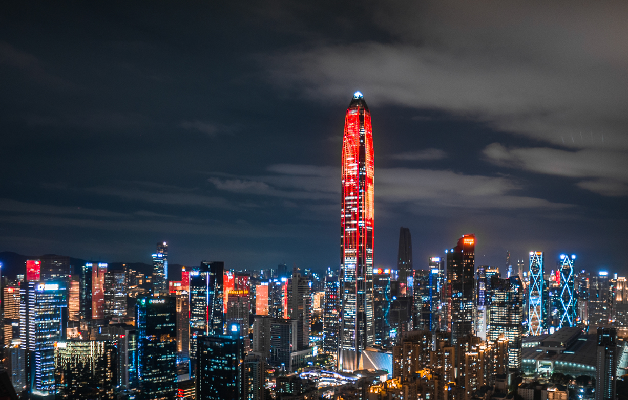 600米深圳第一高樓 —— 平安金融中心的燈光！