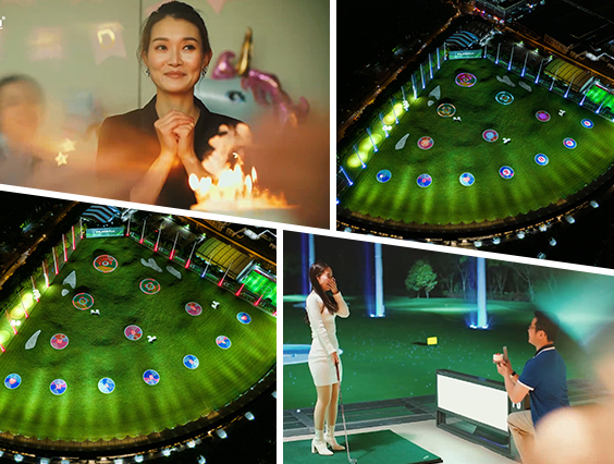 GOLF+無限玩法！高爾夫智能燈光互動(dòng)控制系統(tǒng)等您來體驗(yàn)